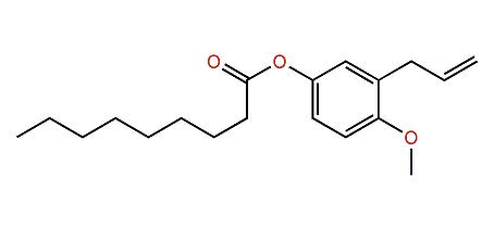 3-Allyl-4-methoxyphenyl nonanoate